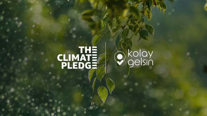 Kolay Gelsin, Climate Pledge İklim Taahhüdünü İmzalayarak 2040 Yılına Kadar Net Sıfır Karbon Emisyonuna Ulaşmayı Taahhüt Ettiğini Duyurdu