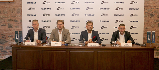 Krone’den DFDS’ye 1050 Treyler Teslimatı