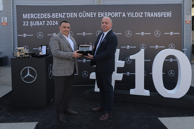 Güney Eksport Filosuna 100 Adet Mercedes-Benz Actros Ekledi