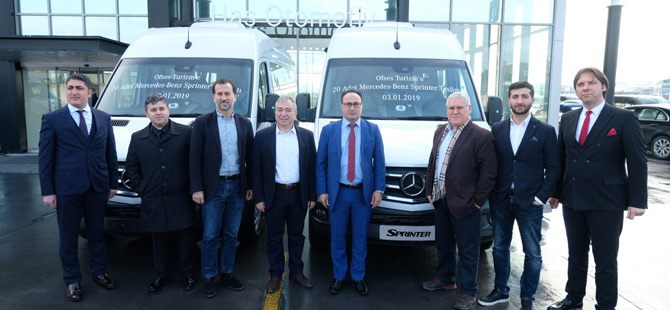 Mercedes-Benz Türk’ten Ofses Turizm’e 20 Adet Sprinter