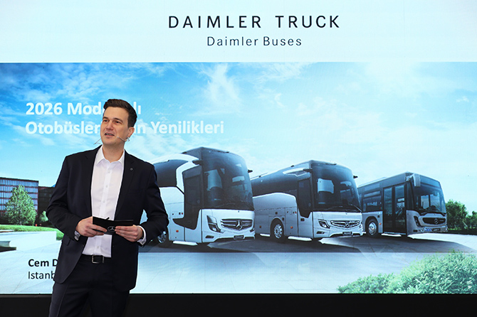 Mercedes-Benz Türk 2026 Model Otobüslerini Tanıttı