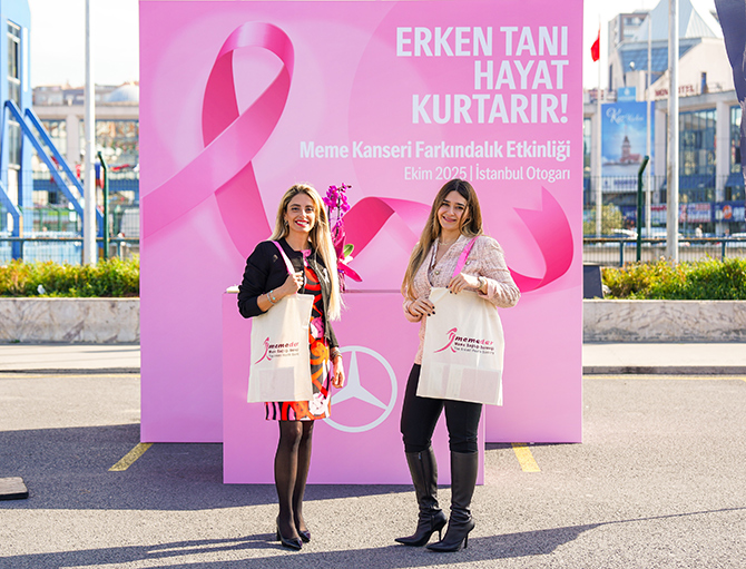 Mercedes-Benz Türk’ten Meme Kanseri Farkındalığına Destek