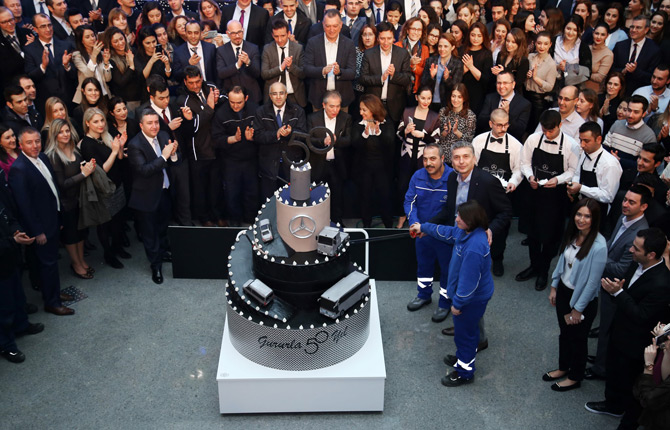 Mercedes-Benz Türk 50’nci Yılını Kutladı