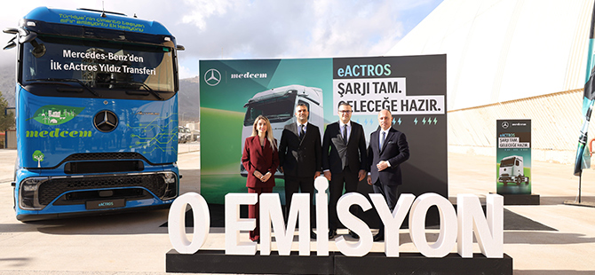 Mercedes-Benz’den Türkiye’de İlk eActros 600 Teslimatı