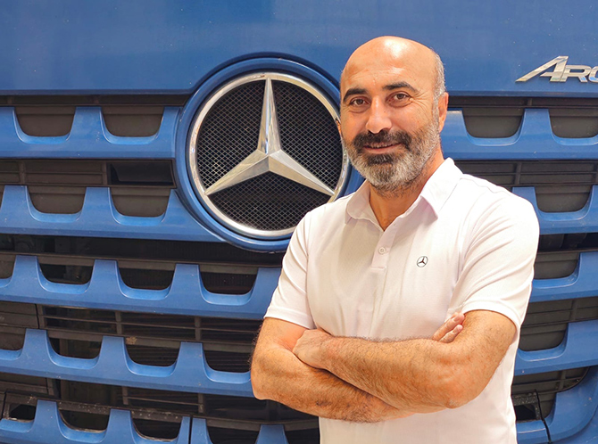 Mercedes-Benz Türk Araç Testleri Grup Müdürü İmdat Şahin