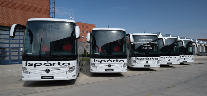 Isparta Petrol Turizm’in Mercedes-Benz Tourismo Teslimatları Tamamlandı