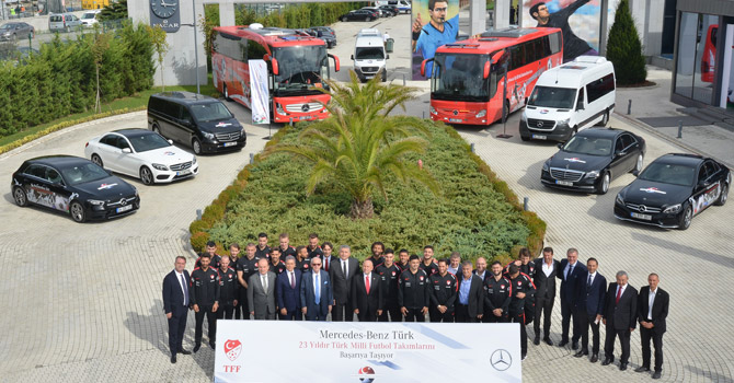 TFF Ana Sponsoru Mercedes Benz İle Sözleşme Uzattı