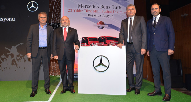 TFF Ana Sponsoru Mercedes Benz İle Sözleşme Uzattı