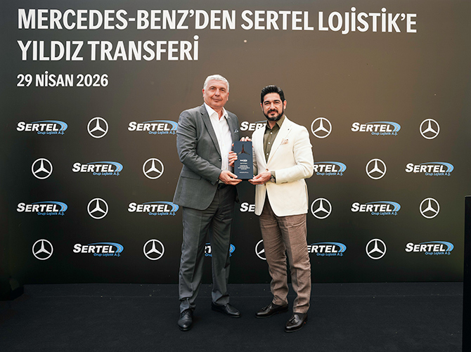 Mercedes-Benz Türk’ten Sertel Grup Lojistik’e 153 Araçlık Teslimat