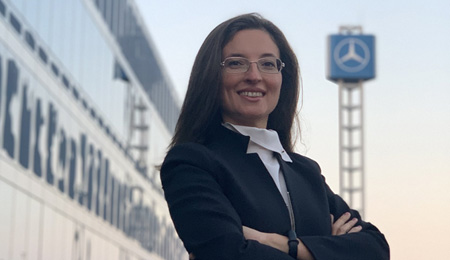 Mercedes-Benz Türk Otobüs Geliştirme Karoseri Direktörü Dr. Zeynep Gül Koca