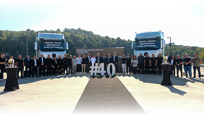 Kökez Nakliyat Filosunu Mercedes-Benz Actros L ile Güçlendirdi