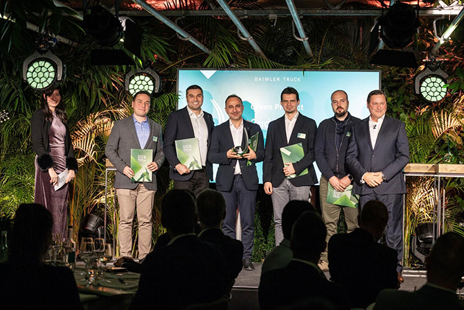 Mercedes-Benz Türk’ün Sürdürülebilir Üretim Projesine Uluslararası Ödül