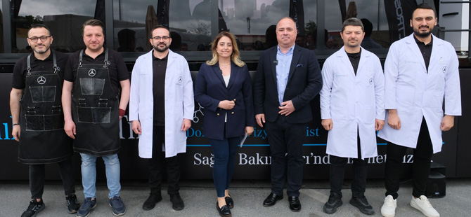 Mercedes Sağlık Bakım TIR’ı Etkinliğini Yeniliklerle Sürdürüyor