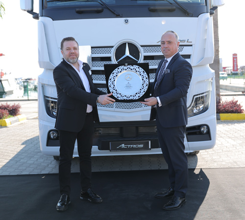 Transaktaş Global Lojistik Filosunu 208 Adet Mercedes-Benz İle Genişletti