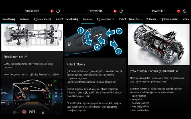 Mercedes-Benz’den Actros Sahipleri İçin TruckTraining 2.0 Uygulaması Kullanımda