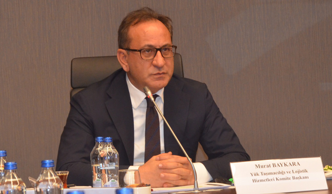 HİB Yük Taşımacılığı ve Lojistik Hizmetler Komitesi Başkanı Murat Baykara