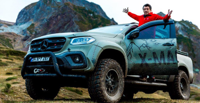 Mercedes-Benz X-Class İle X-Macera’da İlk Ayak Tamamlandı