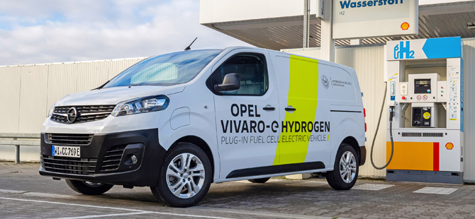 Opel Vivaro-e HYDROGEN ile Hidrojenli Bir Geleceğe