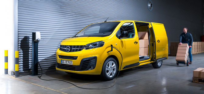 Elektrikli Opel Vivaro Yollara Çıkıyor