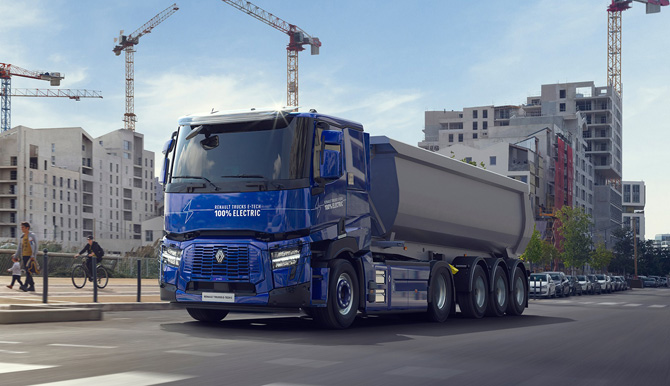 Renault Trucks E-Tech T ve C Modelleri Avrupa’da Yola Çıkmaya Hazırlanıyor