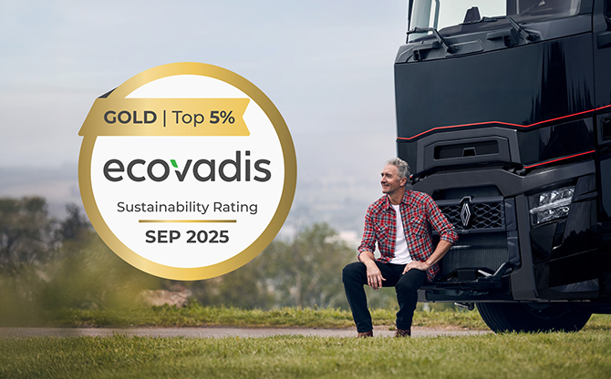 Ecovadis Gold: Renault Trucks’tan Yedi Yıl Üst Üste Kurumsal Sosyal Sorumlulukta Mükemmellik