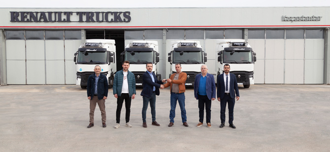 Renault Trucks Edirne Bayinin İlk Teslimatı Erşen Lojistik’e Yapıldı