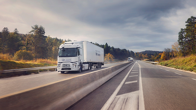 600 km menzil: Renault Trucks Elektrikli Uzun Yol Çekicilerini Tanıttı