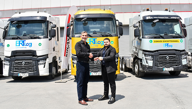 ERTLog, Renault Trucks Çekicileriyle Operasyon Gücünü Artırıyor ERTLog, Renault Trucks Çekicileriyle Operasyon Gücünü Artırıyor