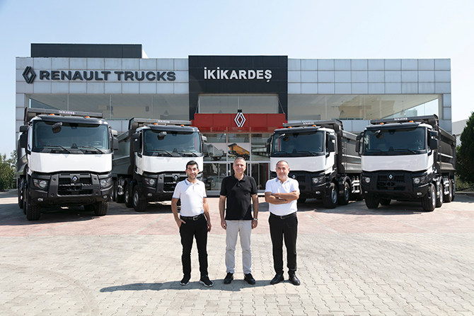 Gölsu Maden, Renault Trucks K 520 ile Şantiye Performansını Artırıyor Gölsu Maden, Renault Trucks K 520 ile Şantiye Performansını Artırıyor