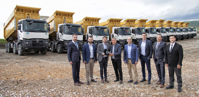 Güvensoy İnşaat’ın Tercihi Renault Trucks K Serisi