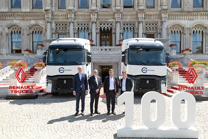 Hilal Trans ve Renault Trucks’tan 100 Araçlık Stratejik İş Birliği Adımı