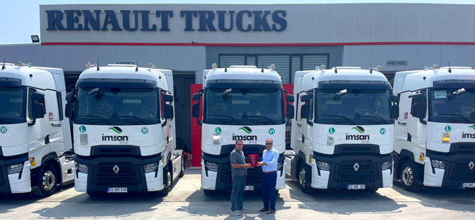 İmsan Group’a 50 Adet Yeni Renault Trucks T 520 Çekici