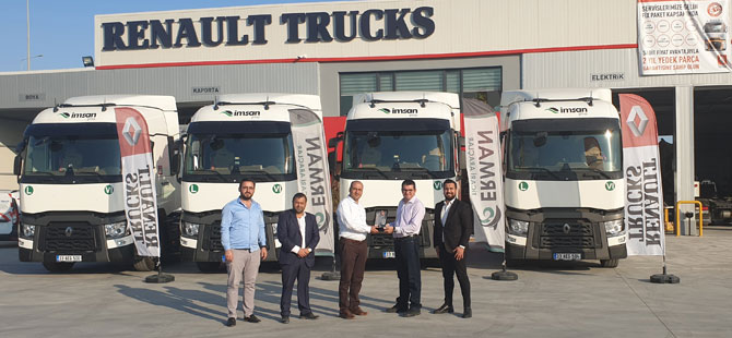 İmsan Group, yeni Renault Trucks çekicileri ile uluslararası taşımacılık operasyonlarına devam ediyor.