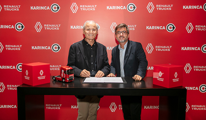 Karınca Lojistik, 100 Yeni Renault Trucks Çekici ile Avrupa Operasyonlarını Güçlendiriyor 
