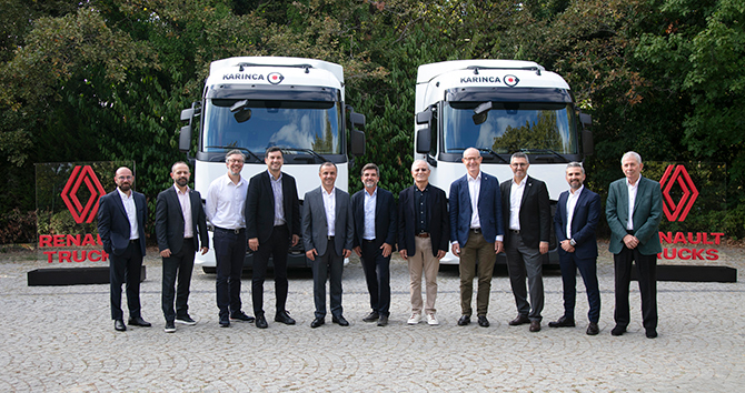 Karınca Lojistik, 100 Yeni Renault Trucks Çekici ile Avrupa Operasyonlarını Güçlendiriyor 
