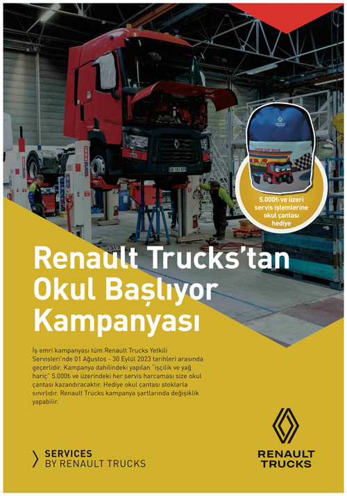 Renault Trucks’tan “Okul Başlıyor” Kampanyası