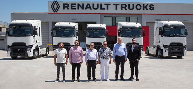 Oraklar Lojistik Filosunu Renault Trucks ile Güçlendirdi Oraklar Lojistik Filosunu Renault Trucks ile Güçlendirdi