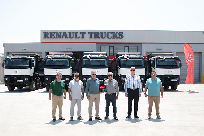 Özçiçek İnşaat Filosunu Yeniden Renault Trucks K520 Xtrem ile Güçlendirdi