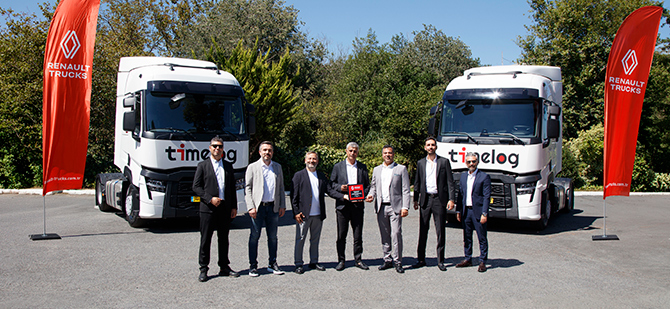 Timelog Lojistik Filosunu Renault Trucks ile Büyüttü Timelog Lojistik Filosunu Renault Trucks ile Büyüttü