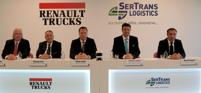 Renault Trucks’tan Sertrans Logistics’e Dev Teslimat