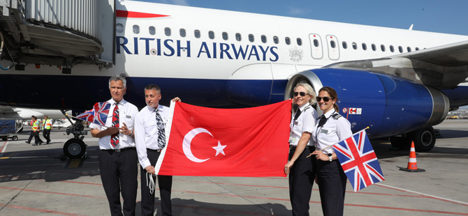 Sabiha Gökçen Havalimanı’ndan British Airways İle Londra Uçuşları Başladı