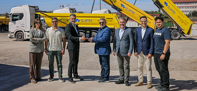 Safir Proje Mühendislik Filoyu Meiller ile Güçlendirdi Safir Proje Mühendislik Filoyu Meiller ile Güçlendirdi