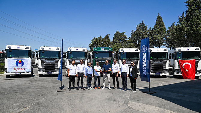 İçdaş, Scania filosunu büyütmeye devam ediyor