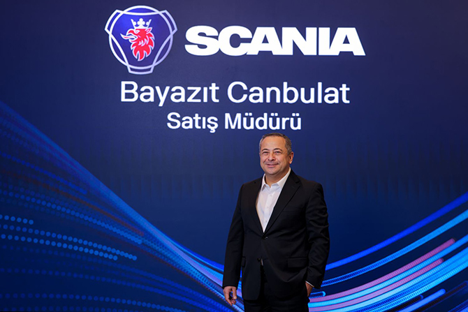 Scania Satış Müdürü Bayazıt Canbulat