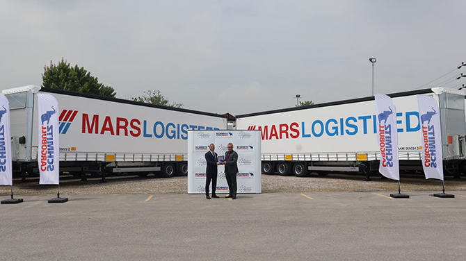 Schmitz Cargobull, Mars Logistics’e 500 Adetlik Treyler Teslim Etti Schmitz Cargobull, Mars Logistics’e 500 Adetlik Treyler Teslim Etti
