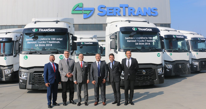Sertrans Filosuna 100 Adet Renault Trucks
