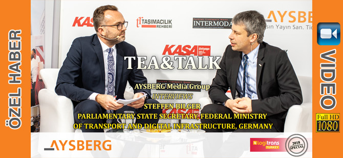 Tea & Talk 2018; Parliamentary State Secretary at the Federal Ministry of Transport and Digital Infrastructure of Germany, Steffen Bilger (video)