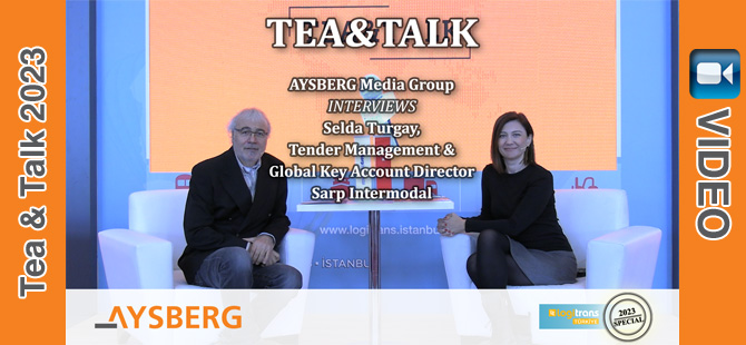 Tea & Talk 2023; Sarp Intermodal Tender Management & Global Key Account Director, Selda Turgay