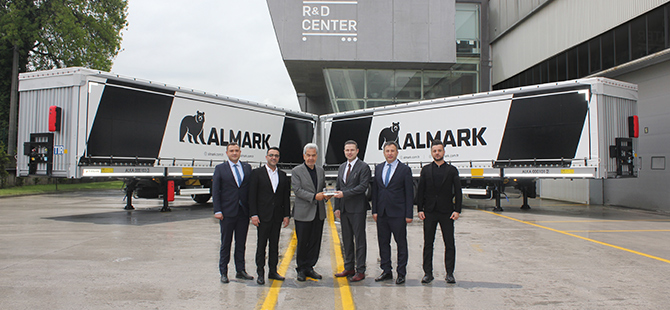 Tırsan’dan Almark Logistics’e 10 Yeni Treyler Teslimatı