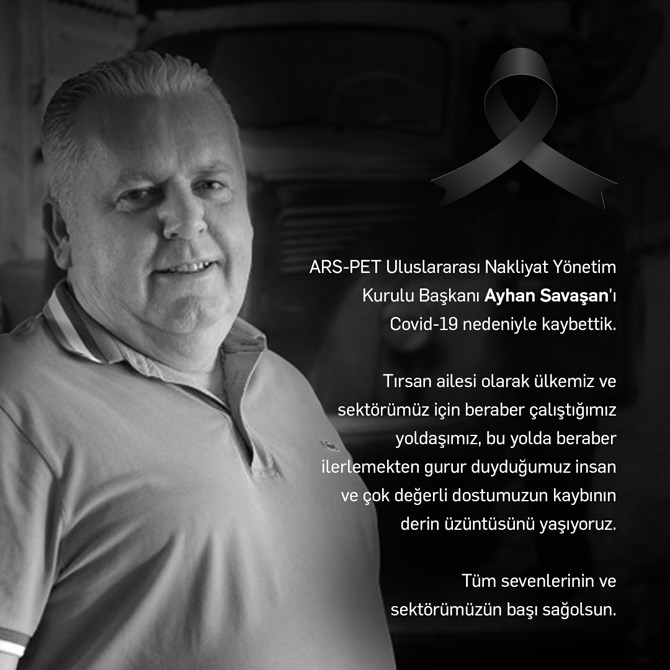 Ayhan Savaşan'ın vefatına ilişkin Tırsan bir taziye mesajı yayınladı: